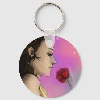 In a World of Love Keychain