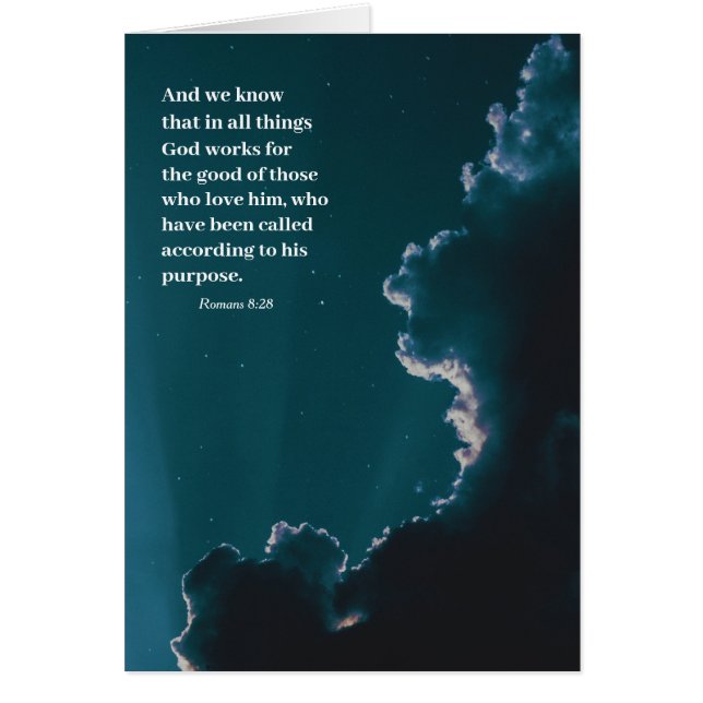 In All Things Inspirational Christian Cards (Front)