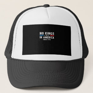In America Presidents Are Not Kings Minimal Clean Trucker Hat