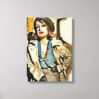 In, Anticipation II Canvas Print