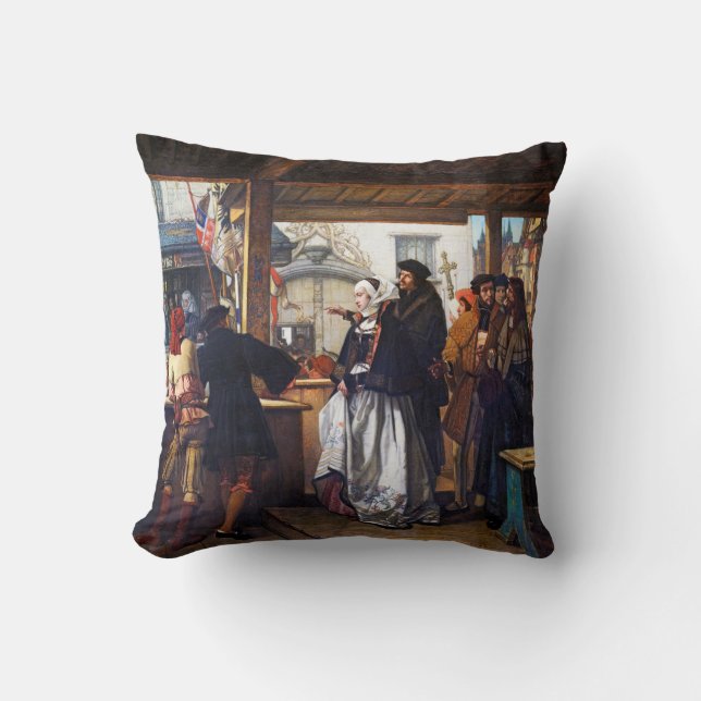 In Antwerp (Belgium), Albrecht Durer Throw Pillow (Front)