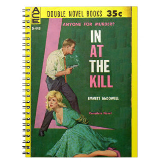 In At the Kill pulp novel cover Notebook