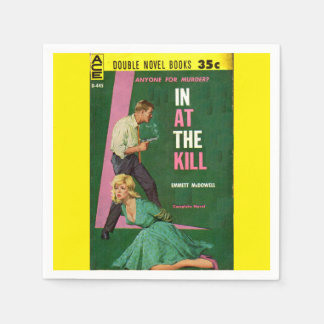 In At the Kill pulp novel cover Paper Napkins