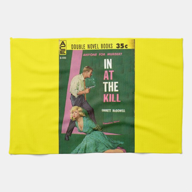 In At the Kill pulp novel cover Towel (Horizontal)