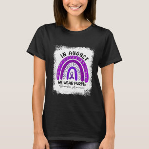 In August We Wear Purple Overdose Awareness T-Shirt