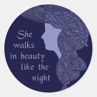In Beauty Classic Round Sticker