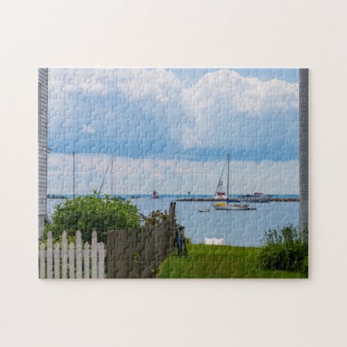 In Between Houses Jigsaw Puzzle