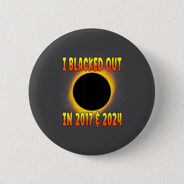 In Blacked Out 2017 Total Solar Button (Front)