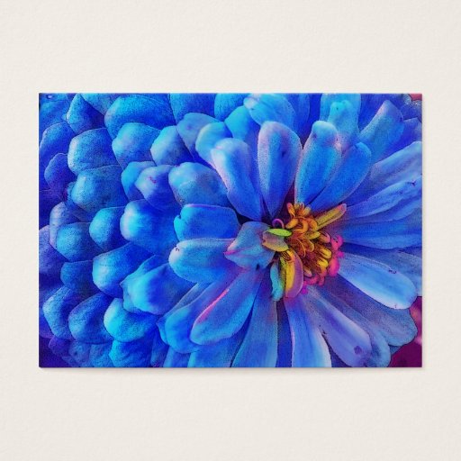 Customizable In blue , profile card business card template