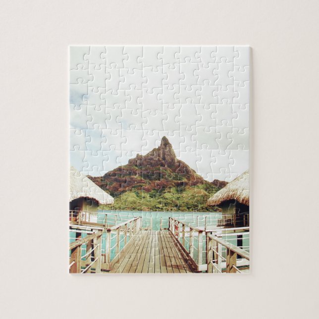 In Bora Bora Jigsaw Puzzle (Vertical)