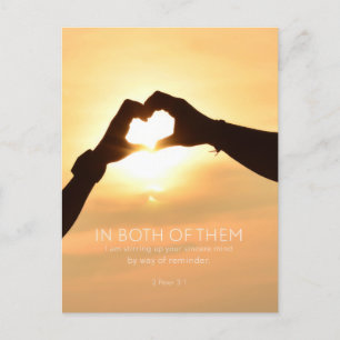 In Both Of Them Postcard