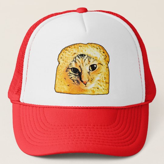 In Bread Cat Trucker Hat