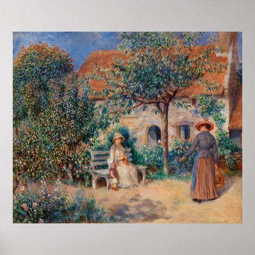 In Brittany by Renoir _ Beautiful Fine Art Poster