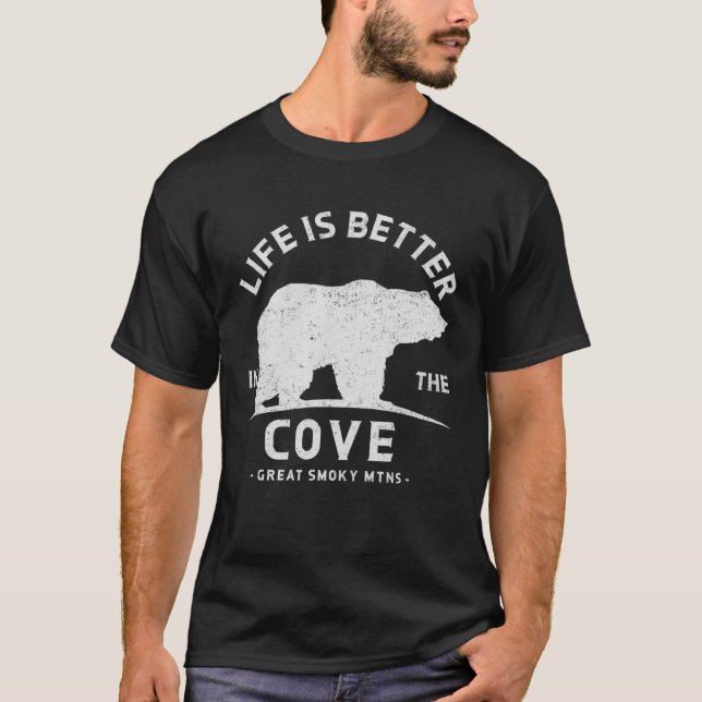 in Cades Cove Great Smoky Mountains T-Shirt (Front)