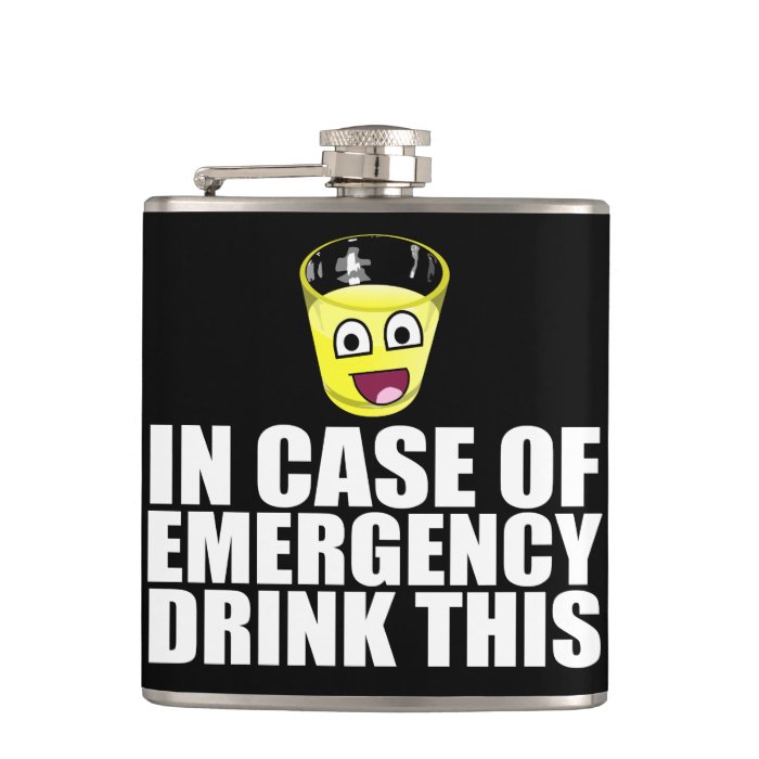 IN CASE OF EMERGENCY HIP FLASK