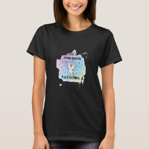 In Case Of Emotional Breakdown Place Cat Here Cut T-Shirt