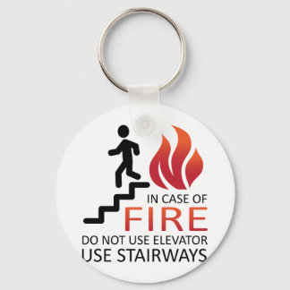 In Case of Fire Keychain