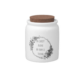 In Christ Alone Coffee Cookie Jar