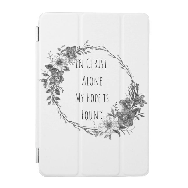 In Christ Alone iPad Mini Cover (Front)