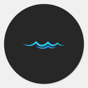 In Christ Baptism New Believer Confirmation Milest Classic Round Sticker