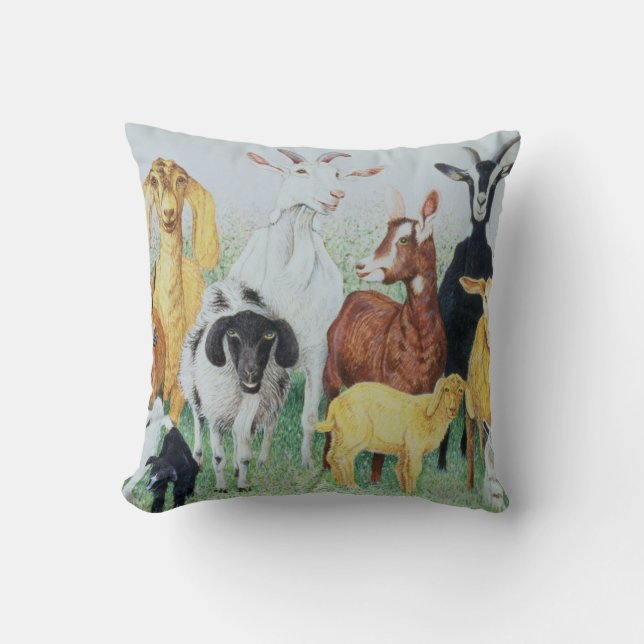 In Clover Throw Pillow (Front)