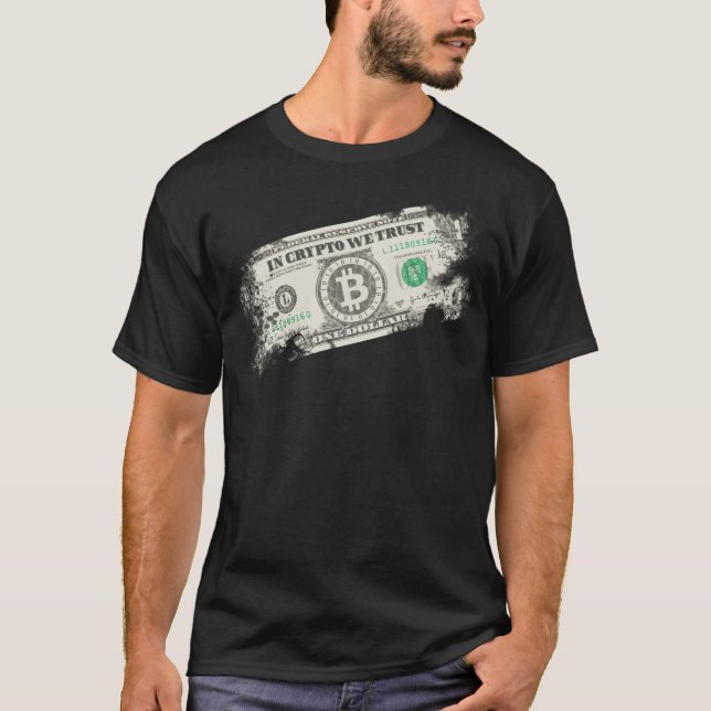 In crypto we trust T-Shirt (Front)
