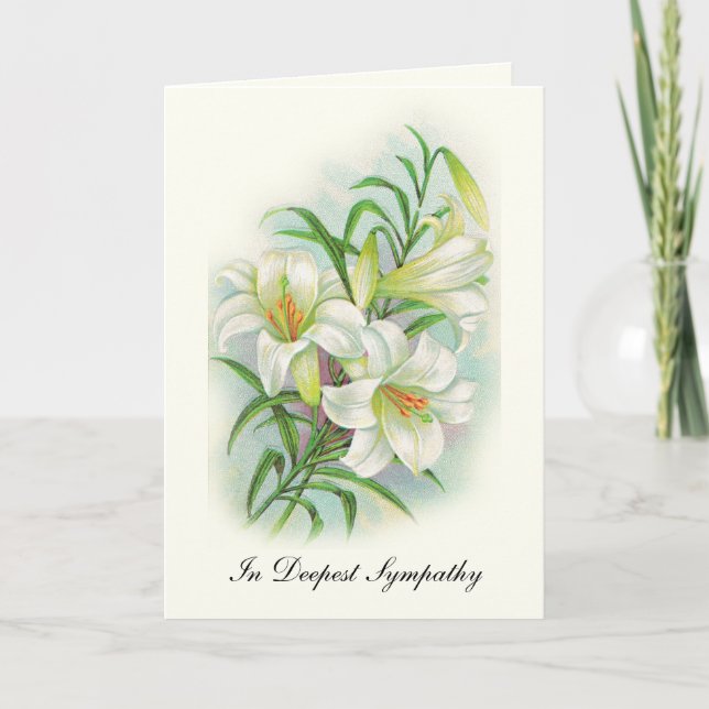 In Deepest Sympathy Card (Front)