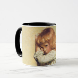 In Disgrace by Charles Burton Barber, Vintage Art Mug