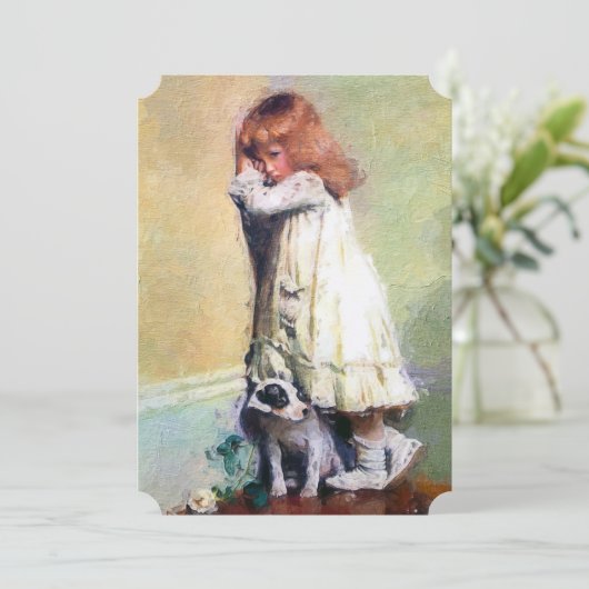 In Disgrace Vintage Oil Painting Masterpiece (Standing Front)