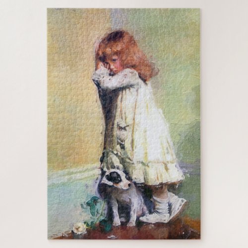 In Disgrace Vintage Oil Painting Masterpiece Jigsaw Puzzle