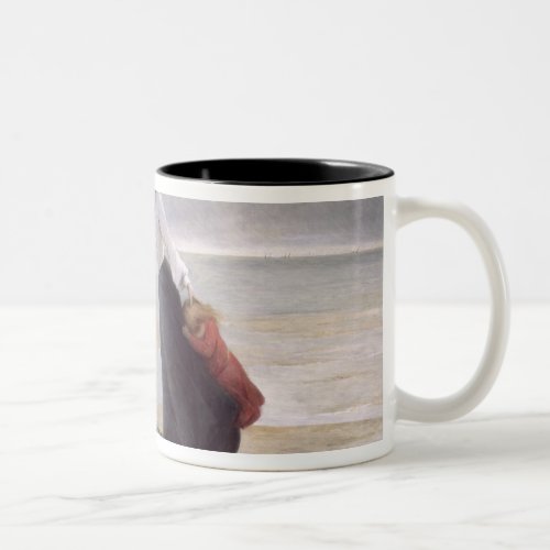 In Distress Rising Tide Two_Tone Coffee Mug