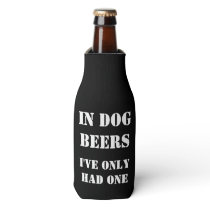 IN DOG BEERS BOTTLE COOLER