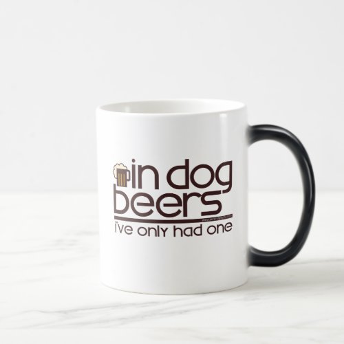 In Dog Beers Magic Mug