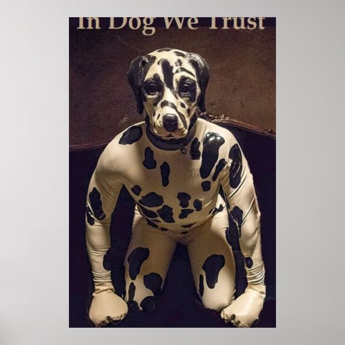 In Dog We Trust inspired by the Preacher TV Series Poster