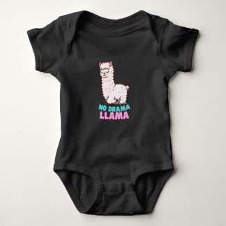 In Drama Llama Baby Bodysuit