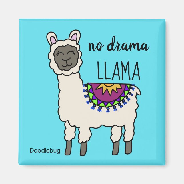 In Drama Llama Magnet (Front)