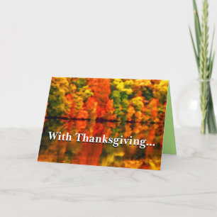 In everything give thanks 1 Thessalonians 5:18 Holiday Card