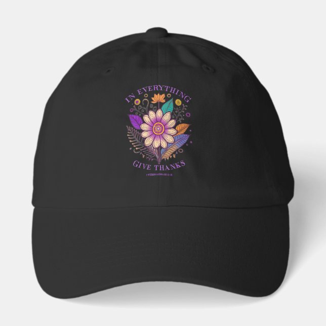 In Everything Give Thanks Hat (Front)