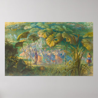 In Fairy Land An Elfin Dance Poster