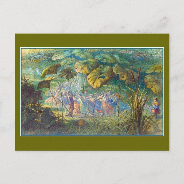 In Fairyland: An Elfin Dance Postcard (Front)