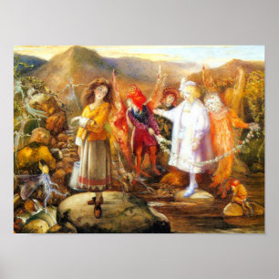 In Fairyland John Anster Fitzgerald Poster