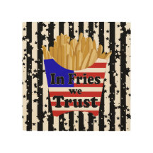 In Fries We Trust Pillow 