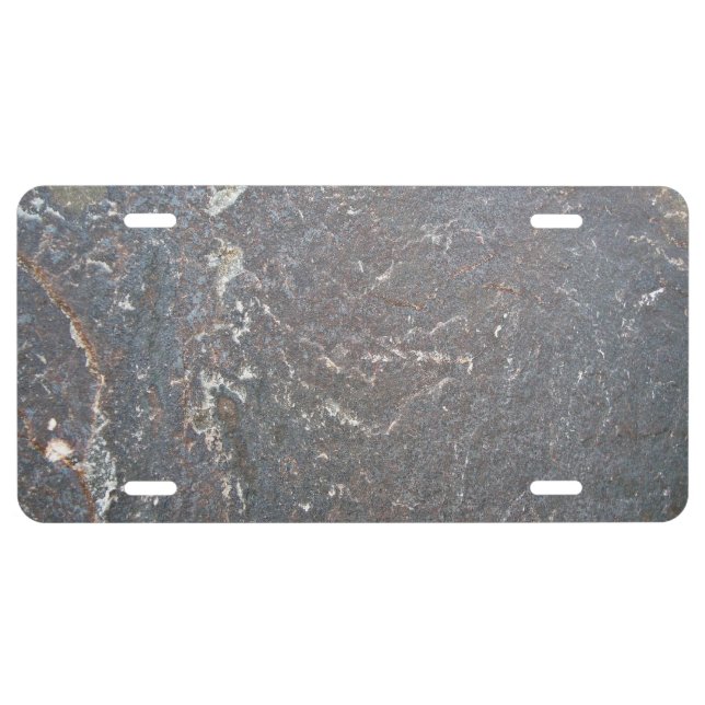 In Front Of A Rock License Plate (Front)