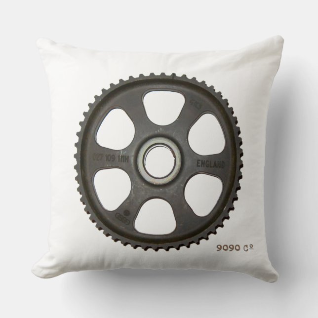 In Gear Pillow (Front)