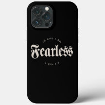 In God I am Fearless 2 Tim 1:7 Christian