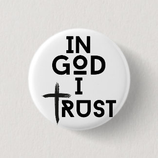 In God I Trust Button