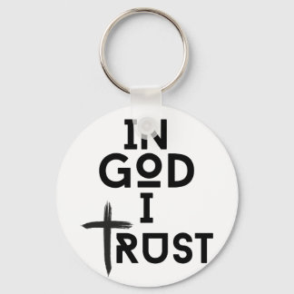 In God I Trust Keychain