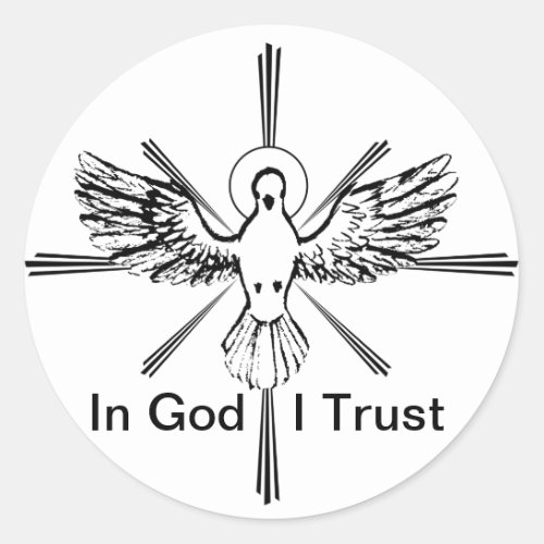 In God I Trust Sticker