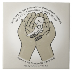 In God’s Hands Tile