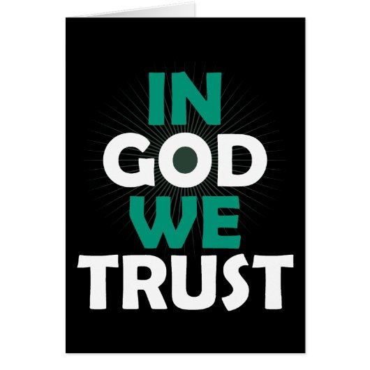 In God We Trust (Front)
